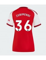 Arsenal Martin Zubimendi #36 Domácí Dres pro Dámské 2026-27 Krátký Rukáv